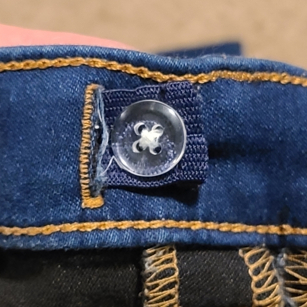 OLD Navy Girl's Ballerina Blue Jeans, size 14 - Picture 5 of 8